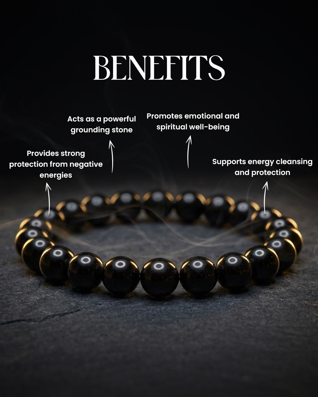 Black Tourmaline - Earthy Charms