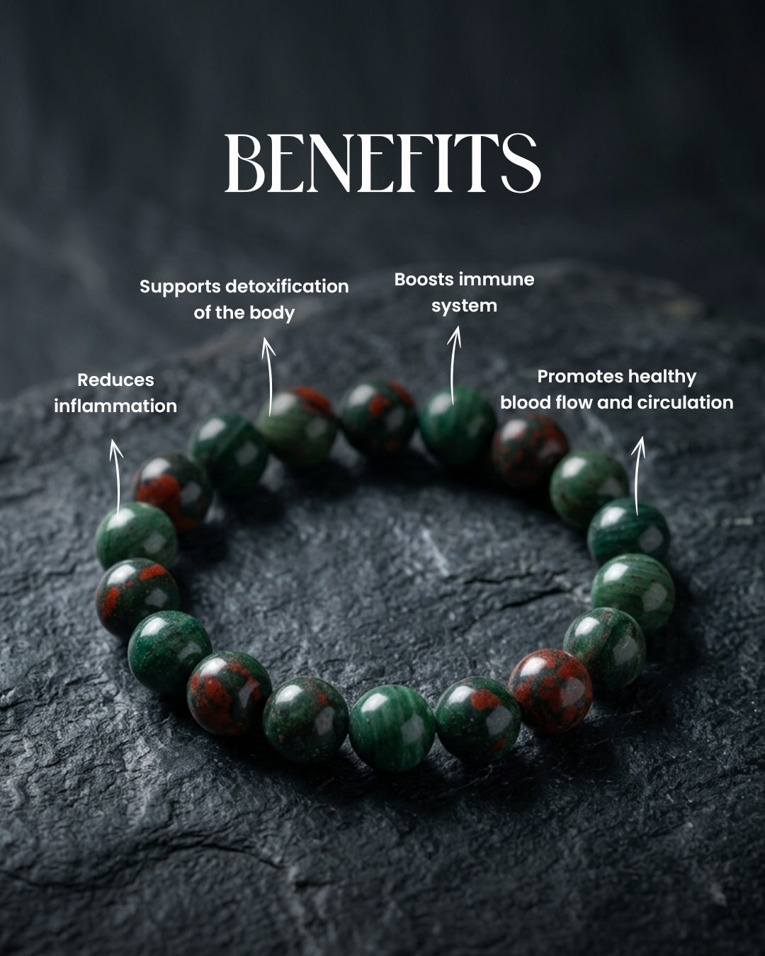 Blood stone - Earthy Charms