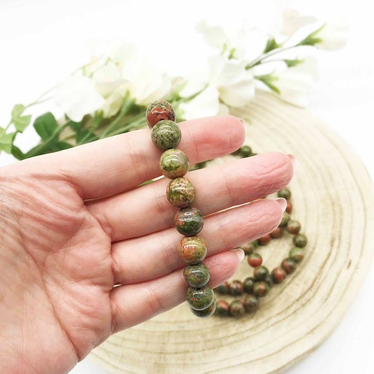 Unakite Bracelet