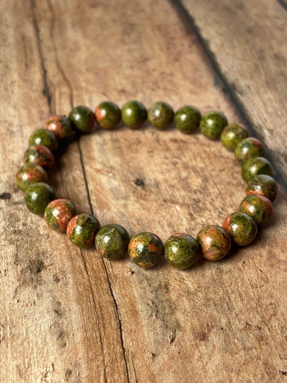 Unakite Bracelet