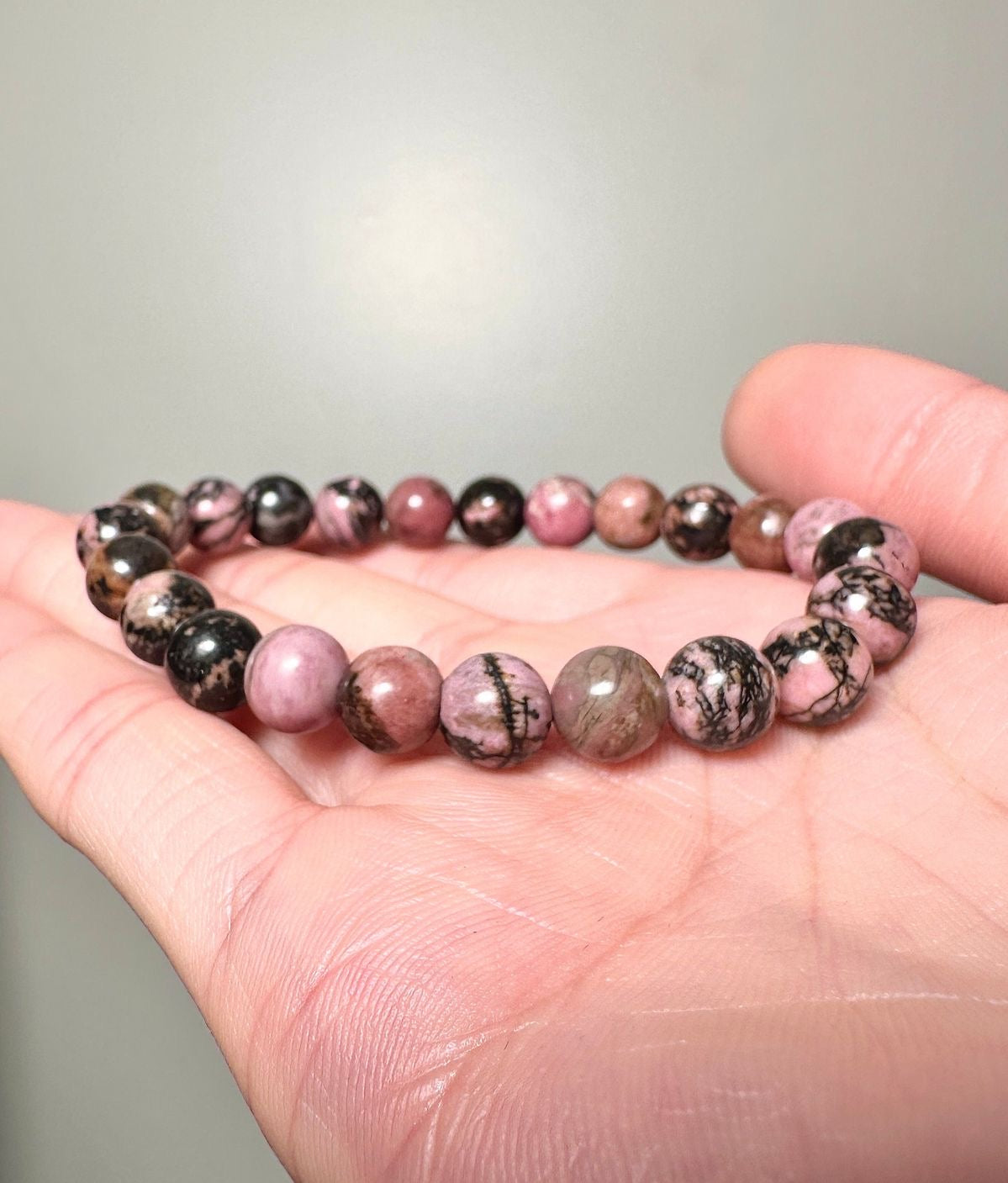 Rhodonite bracelet