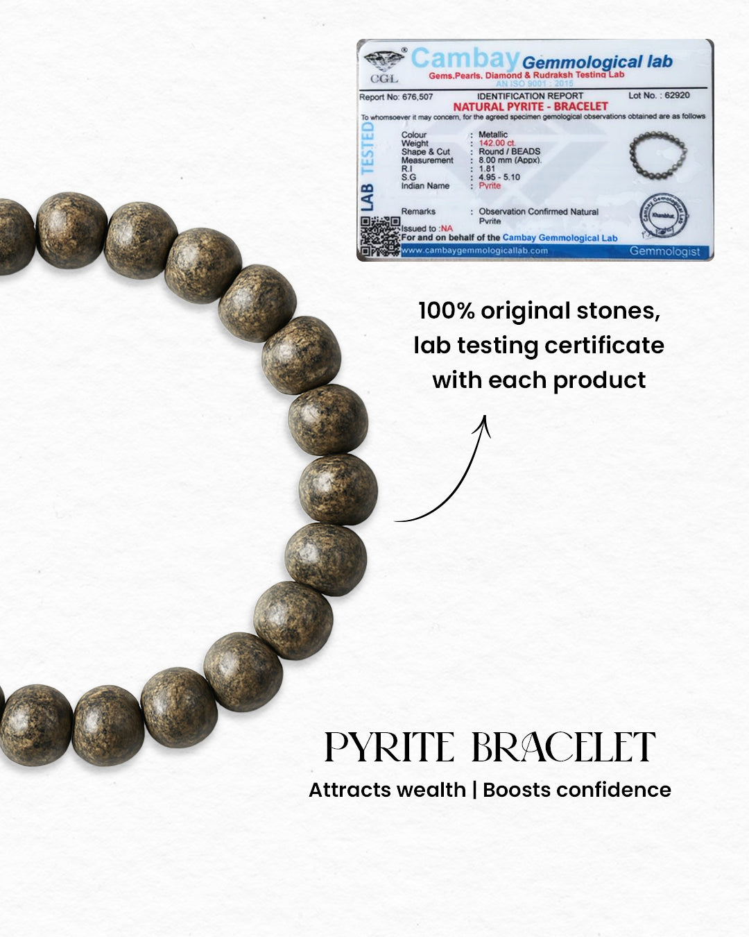 Pyrite Bracelet