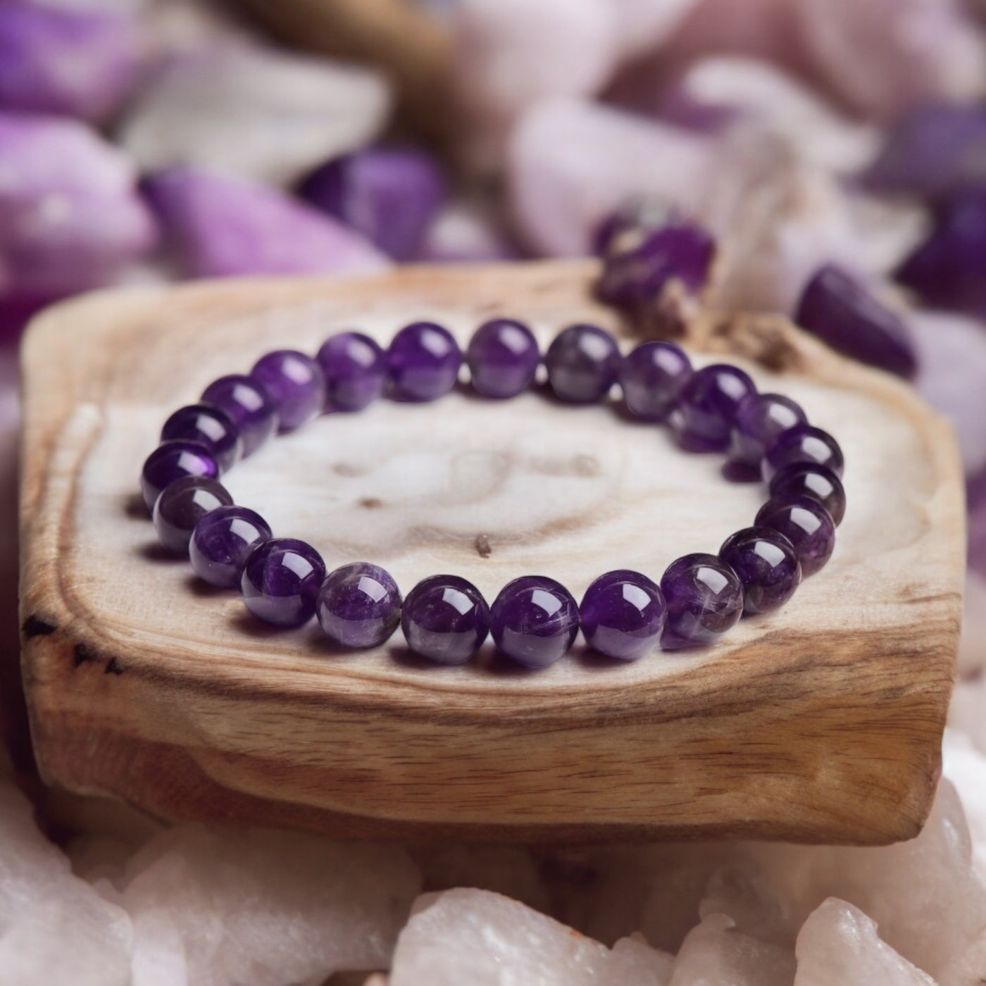 Amethyst bracelet