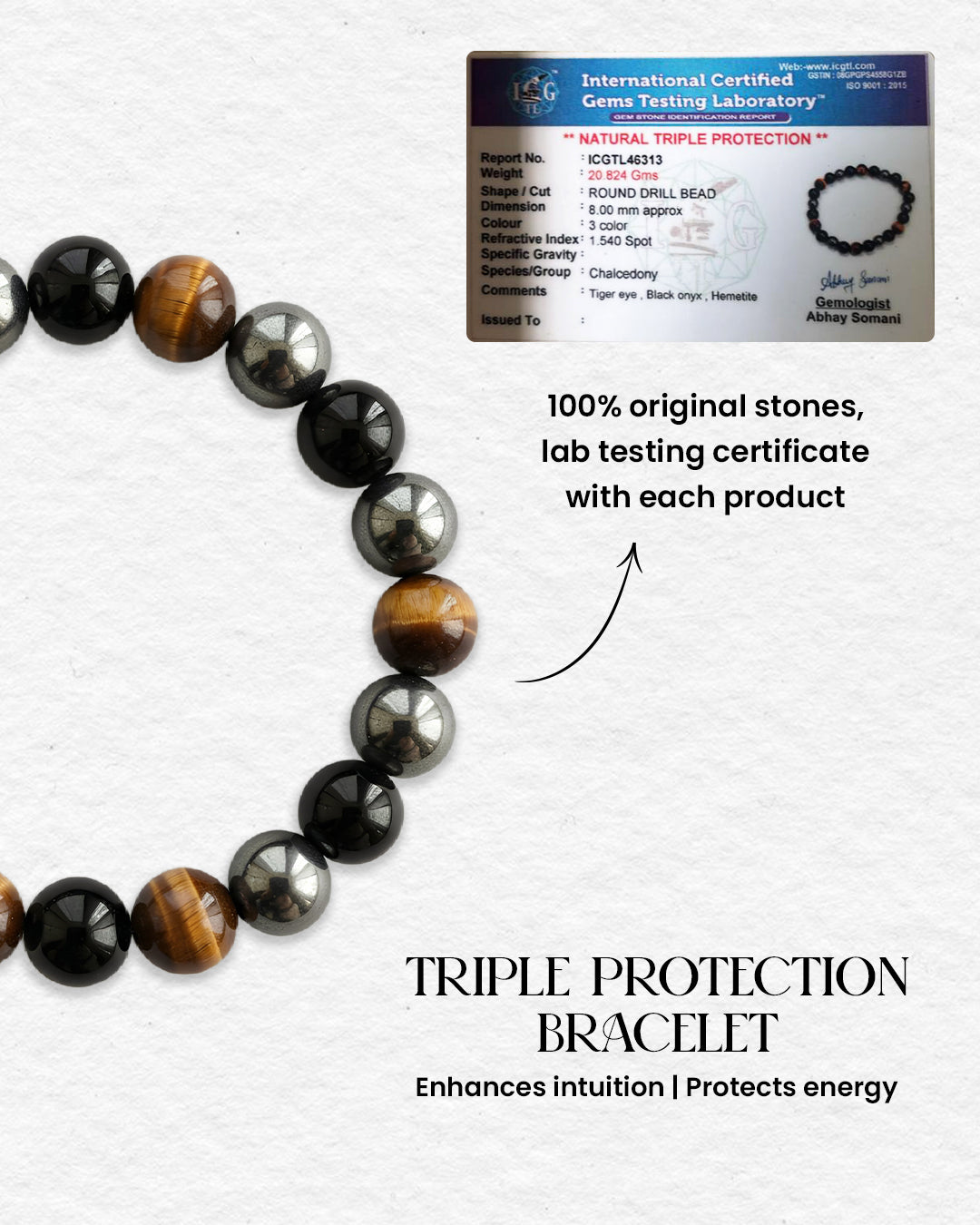 Triple Protection Bracelet