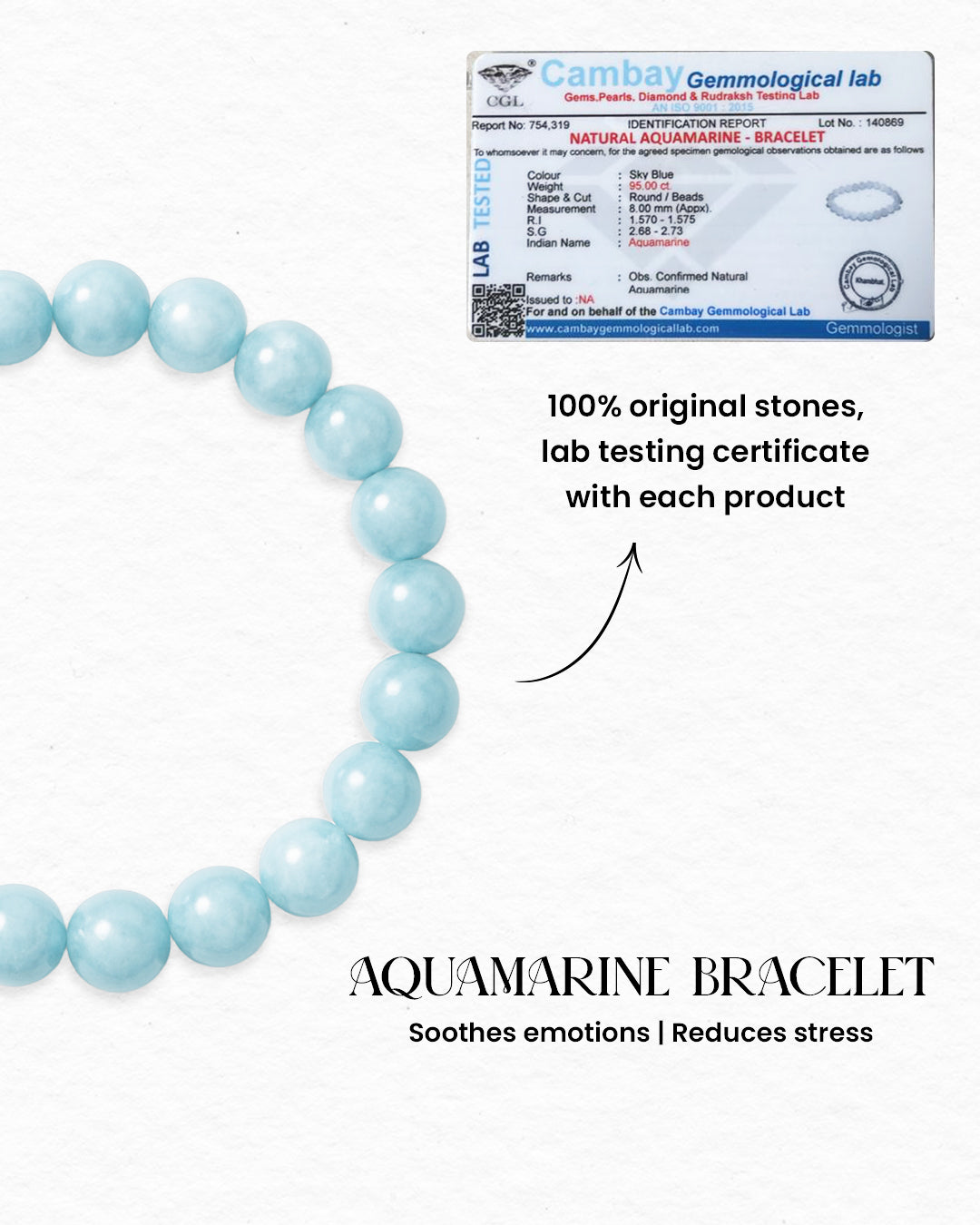 Aquamarine Bracelet