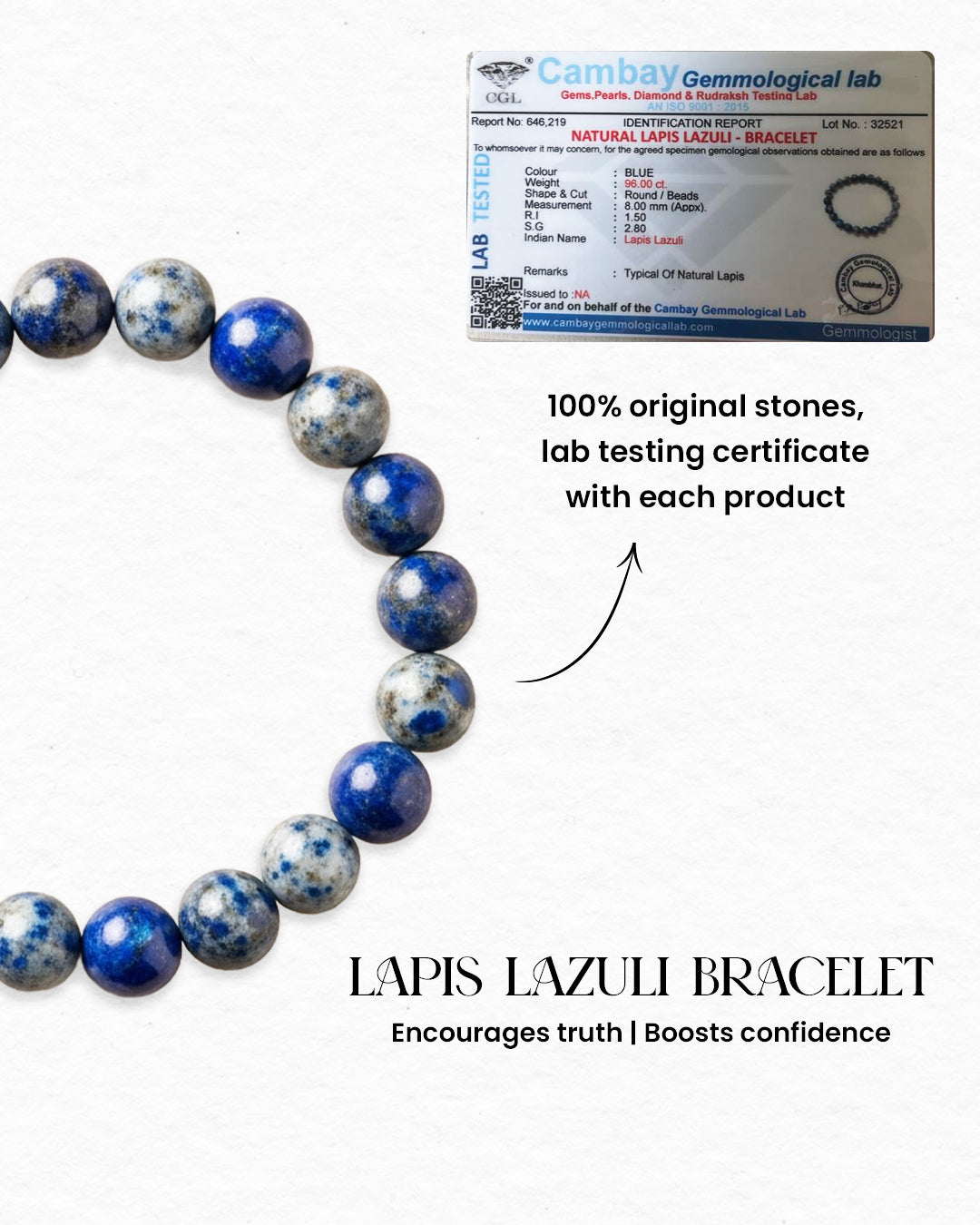Lapis Lazuli Bracelet